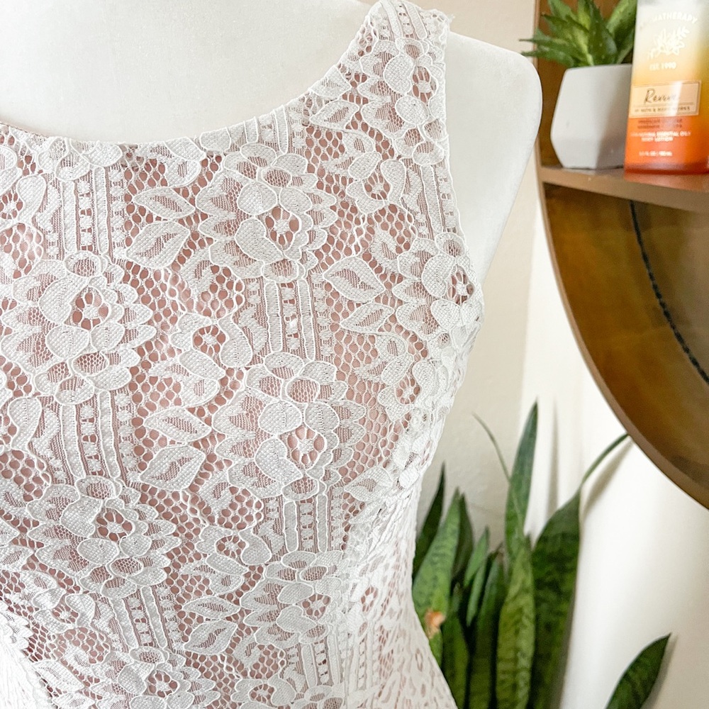 Speechless lace Mini Skater Dress